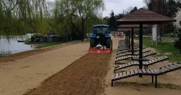 În Capitală a început pregătirea plajelor pentru sezonul estival