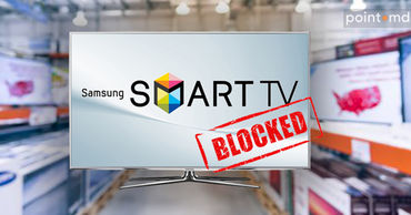 Samsung ограничил функции телевизоров, которые ввезены в Молдову "серыми схемами". Фото: Point.md