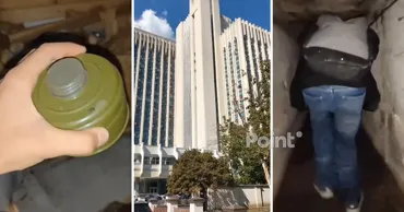 В Кишиневе подростки проникли в подвал Минсельхоза и суда и выложили видео в TikTok