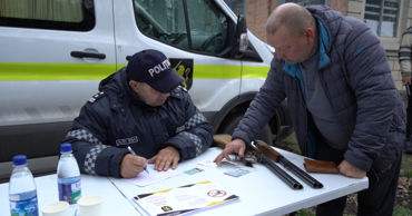 Полиция РМ проверяет владельцев оружия с целью всеобщей безопасности