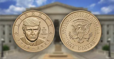 Минфин США объявил о начале чеканки монеты с портретом Трампа