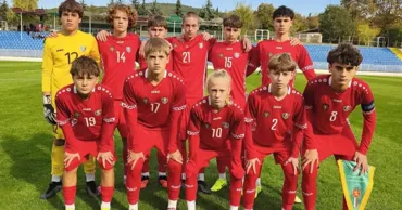 Naționala Moldovei U-15 a suferit a doua înfrângere la Turneul de Dezvoltare UEFA