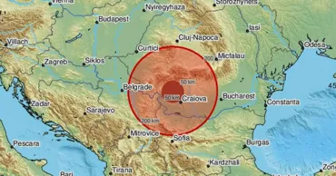 В Румынии произошло землетрясение магнитудой 4,4