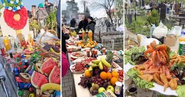 В Сороках с размахом отметили Радоницу: морепродукты, лосось и куличи весом 5 кг