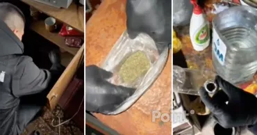 Droguri și arme, ridicate în urma unor percheziții la Drochia