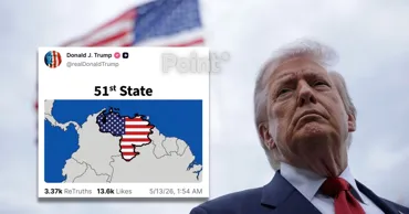 Трамп опубликовал картинку с картой Венесуэлы в цвете флага США