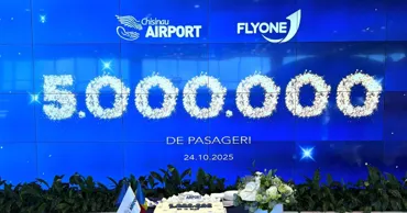 FlyOne перевезла своего пятимиллионного пассажира Ⓟ