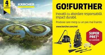 Kärcher Go Further: Inovații cu abordare responsabilă și 4 ani garanție Ⓟ