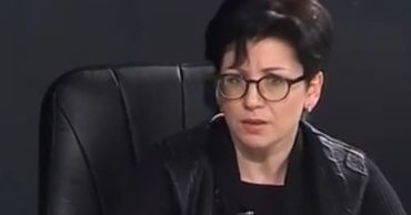 Журналист Елена Пахомова-Левицкая.