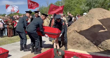 На Шерпенском плацдарме перезахоронили останки 22 солдат-освободителей