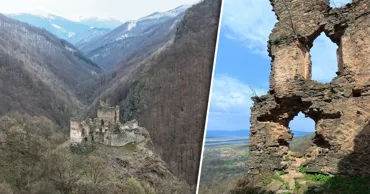 O cetate din secolul al XIV-lea, redescoperită în Carpați