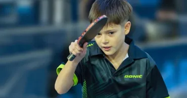 Euro Mini Champ’s 2026: Moldoveanul Nicolae Bucur, vicecampion la tenis de masă