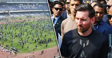 В Индии фанаты устроили погром после сорванного выхода футболиста Лионеля Месси