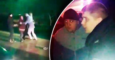 Паника людей после выстрелов в селе Елизавета попала на видео.