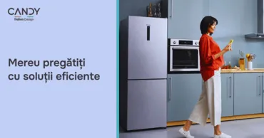 Candy: Brandul italian de electrocasnice, acum și în Moldova Ⓟ