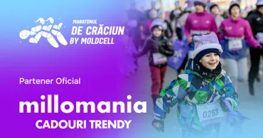 Millomania împarte bucurie la Maratonul de Crăciun by Moldcell 2025 Ⓟ