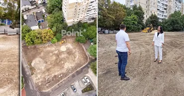 В столичном секторе Ботаника началось обустройство новой парковки