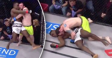 Боец MMA нокаутировал соперника броском об пол. Фото: Point.md.