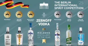 Zernoff Vodka: Distillery of the Year и Золотая медаль на BISC 2025 Ⓟ