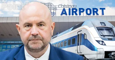 Bolea, despre trenul din centrul Capitalei spre Aeroportul Chișinău: Nu e loc de glume