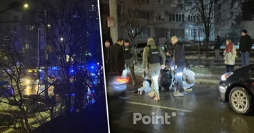 В Кишиневе водитель авто сбил двух женщин на пешеходном переходе