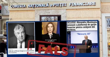 Образы Санду, Снегура и Мунтяну используют в фейковой рекламе «инвестплатформ»