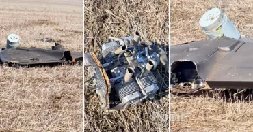 Мужчина из Штефан-Водского района показал вблизи, как выглядит упавший дрон