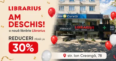 Librarius deschide o nouă librărie-cafenea în sectorul Buiucani al Capitalei Ⓟ