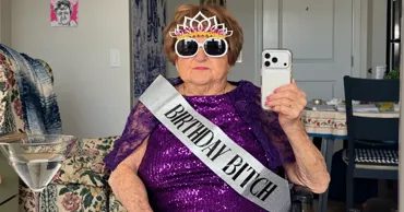 Американка, которой 96 лет, зарабатывает тысячи долларов, снимая видео в TikTok