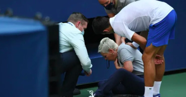 Первую ракетку мира дисквалифицировали на US Open после попадания мячом в судью.