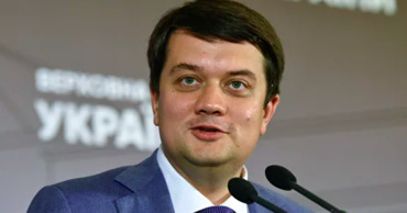 Спикер Верховной рады Дмитрий Разумков.