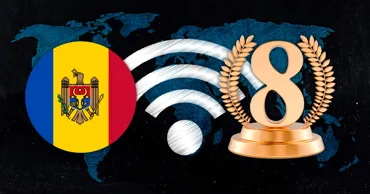 Salt spectaculos pentru Moldova: Locul opt în lume la conectivitatea la internet