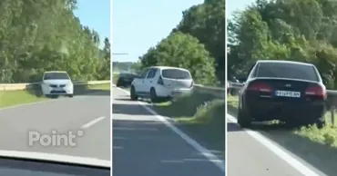 На транзитном участке в Паланке заметили брошенные автомобили на украинских номерах