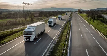 Șapte milioane de tone de mărfuri, transportate cu camioanele în trei luni