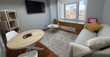 Cameră de audiere a copiilor, amenajată la Judecătoria Chișinău