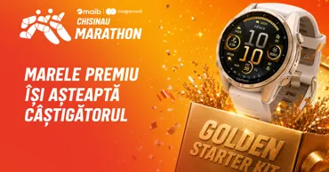 Garmin în kitul de start? La maib | Mastercard Chisinau Marathon devine realitate Ⓟ