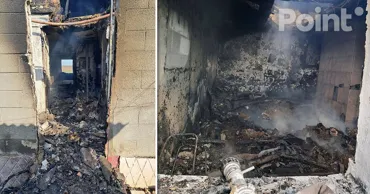 O femeie a murit într-un incendiu la Hârtop, iar concubinul ei a fost internat în stare gravă