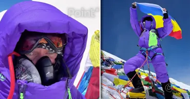 Жительница Кишинёва водрузила флаг Молдовы на вершине Эвереста