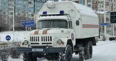Спецтехника аварийно-спасательного подразделения находится в полной готовности.