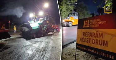 На Мунчештском шоссе в Кишиневе завершили основной этап ремонта