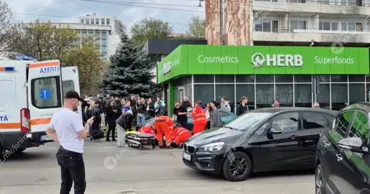 На бульваре Григоре Виеру в столице сбили женщину с ребенком