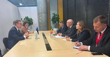 Alexandru Munteanu s-a întâlnit în Polonia cu premierul Estoniei