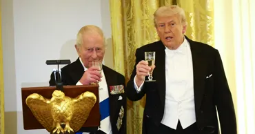 Карл III пошутил о том, как британцы сожгли Белый дом