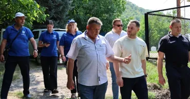 Министр окружающей среды проинспектировал водозаборную станцию в Косэуць