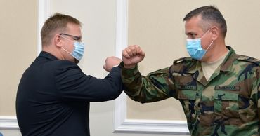 Пынзарь провел встречу с послом Польши в Республике Молдова Бартломеем Зданюком.