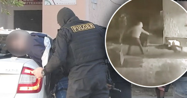Момент покушения на убийство на Ботанике попал на видео.