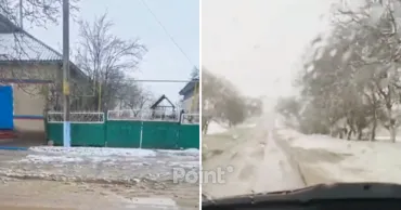 Ninsori în sudul Republicii Moldova