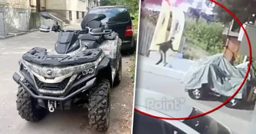В Кишиневе подросток угнал квадроцикл стоимостью более 155 тысяч леев