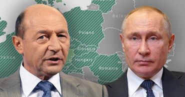 Бэсеску: Путин решил все, что хотел до границ НАТО И ЕС. Коллаж: Point.md.