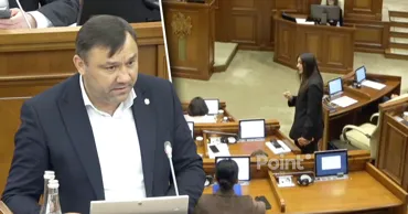 Deputata Olga Ursu a părăsit ședința Parlamentului după ce Grădinaru a trimis-o „la culcare”